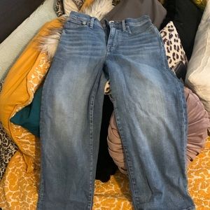 Madewell Slim Wide Leg Crop Size 26